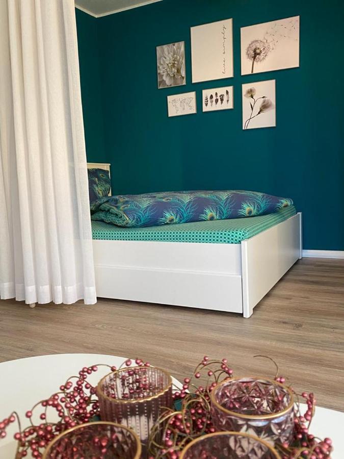 Fewo "Rabennest " Gemuetliche Wohnung Nahe Rabensteinklinikum - Kein Separates Schlafzimmer, Studiowohnung 开姆尼茨 外观 照片
